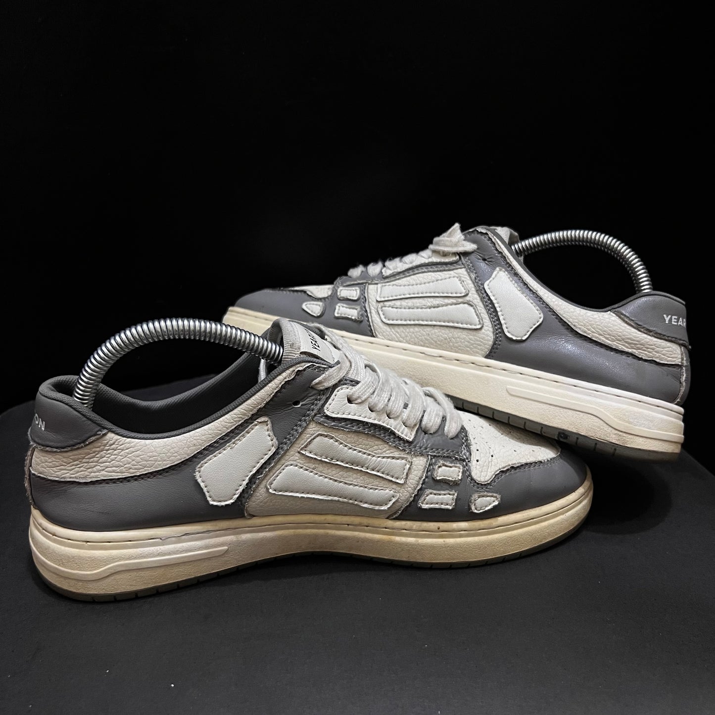 AMIRI Skel Top Low Sneakers 🩶 Size 7 & 8 Pak 🇵🇰