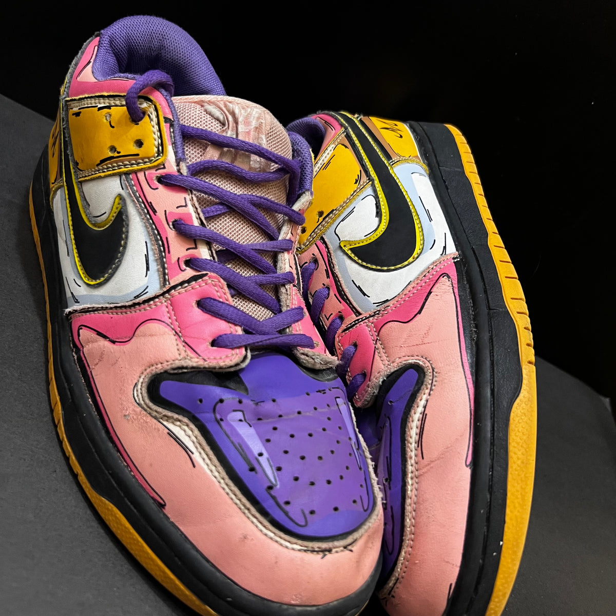 Dragon Ball Z x Nike SB Dunk ❤️🔥 Size 8 & 9 Pak 🇵🇰
