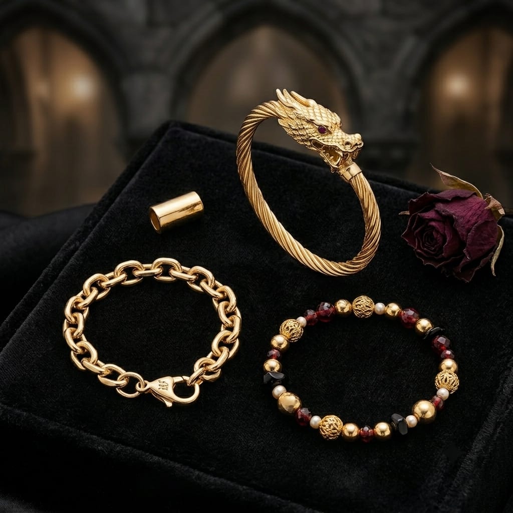 Elegant & Gothic Bracelets