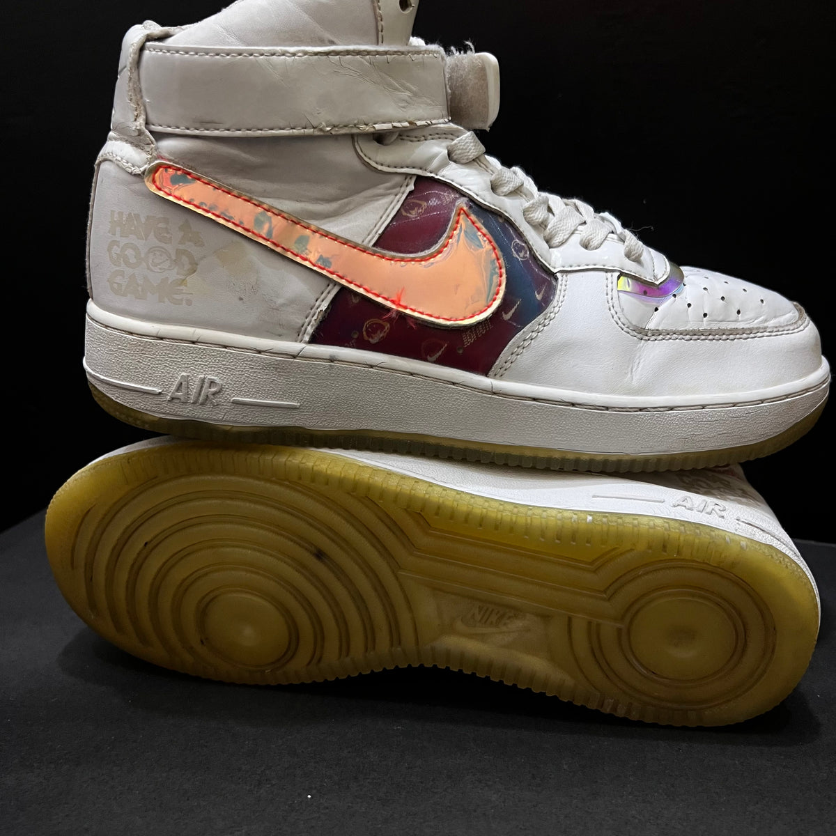 Nike Air Force 1 High
Good Game White 🤍 Size 6 & 7 Pak 🇵🇰