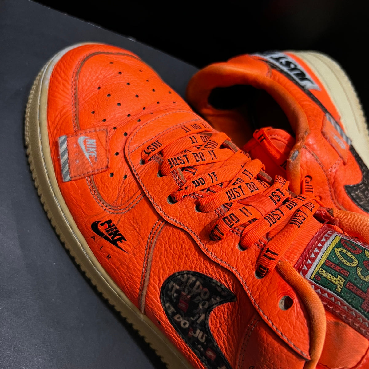 Nike Air Force 1 '07 Low "Just Do It 🧡 Size 9 & 10 Pak 🇵🇰