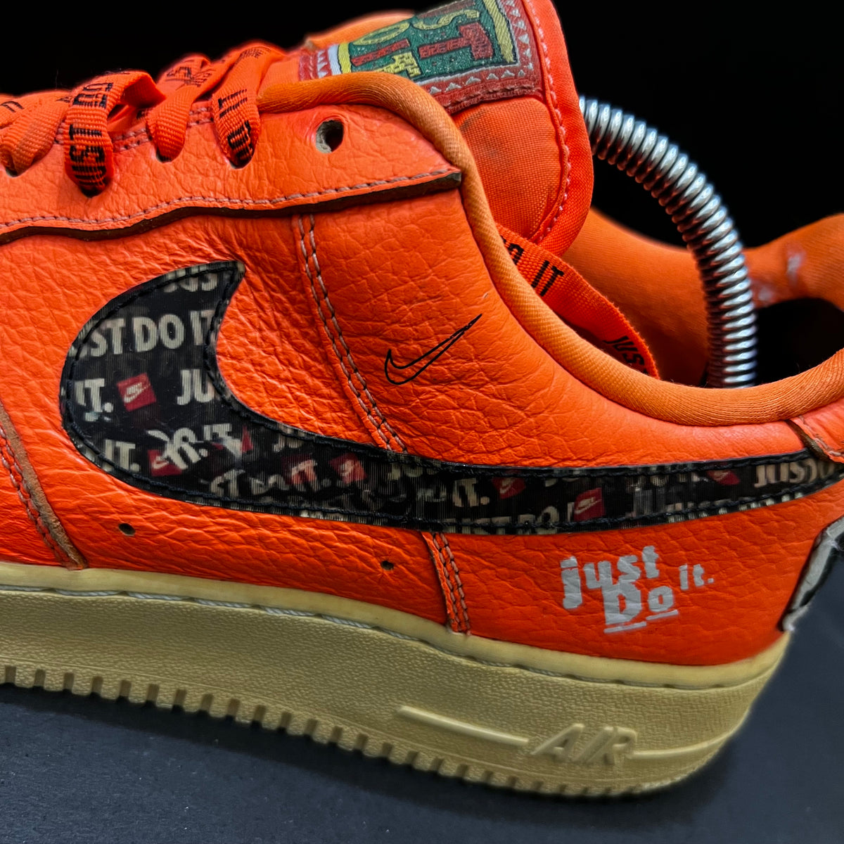 Nike Air Force 1 '07 Low "Just Do It 🧡 Size 9 & 10 Pak 🇵🇰