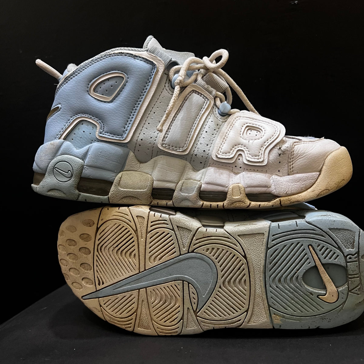 Nike Air More Uptempo "Psychic Blue" 😘 Size 7 & 8 Pak 🇵🇰