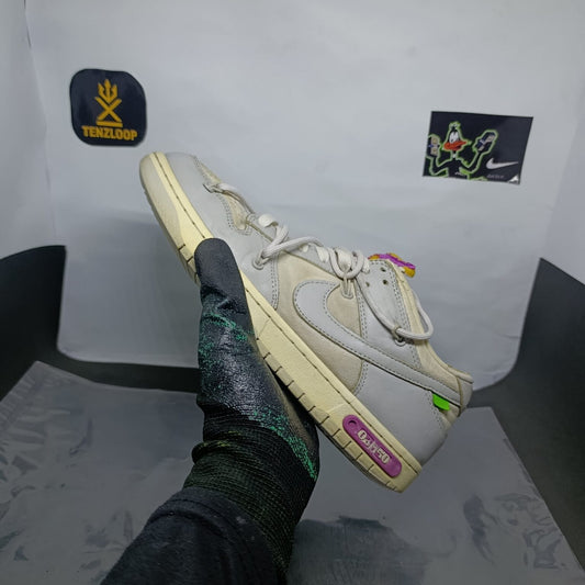 Off-White x Nike Dunk Low ‘Lot 49 of 50’ 🤍 Size 6 & 7 Pak 🇵🇰