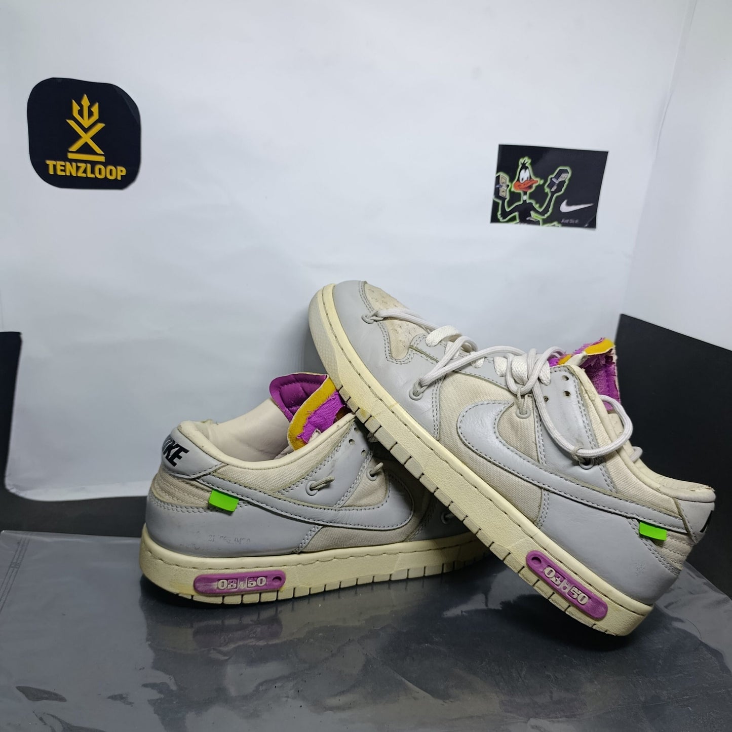 Off-White x Nike Dunk Low ‘Lot 49 of 50’ 🤍 Size 6 & 7 Pak 🇵🇰