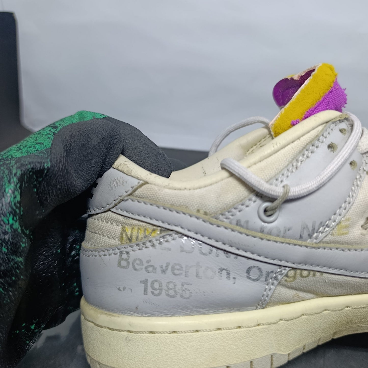 Off-White x Nike Dunk Low ‘Lot 49 of 50’ 🤍 Size 6 & 7 Pak 🇵🇰