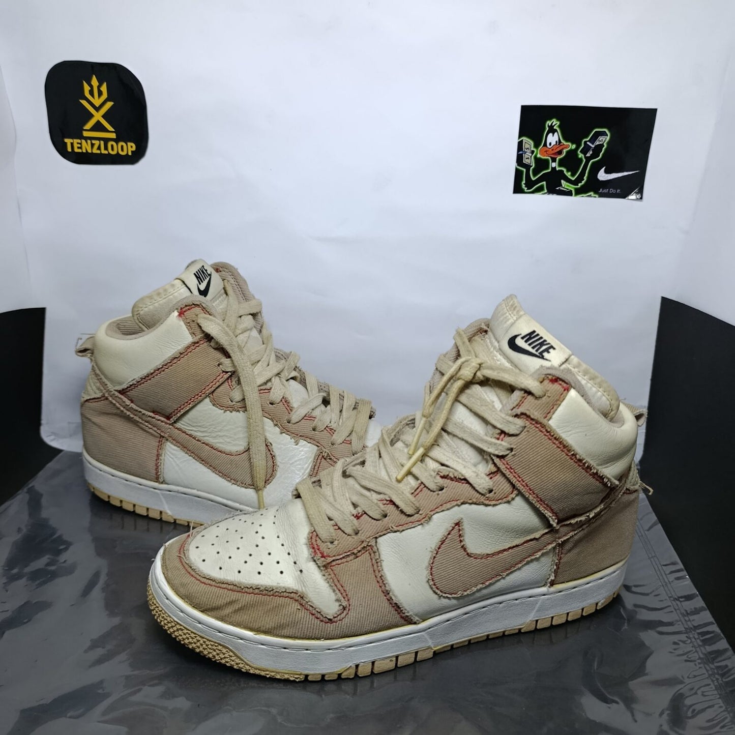 Nike Dunk High Barely Rose ❤️ Size 5 & 6 Pak 🇵🇰