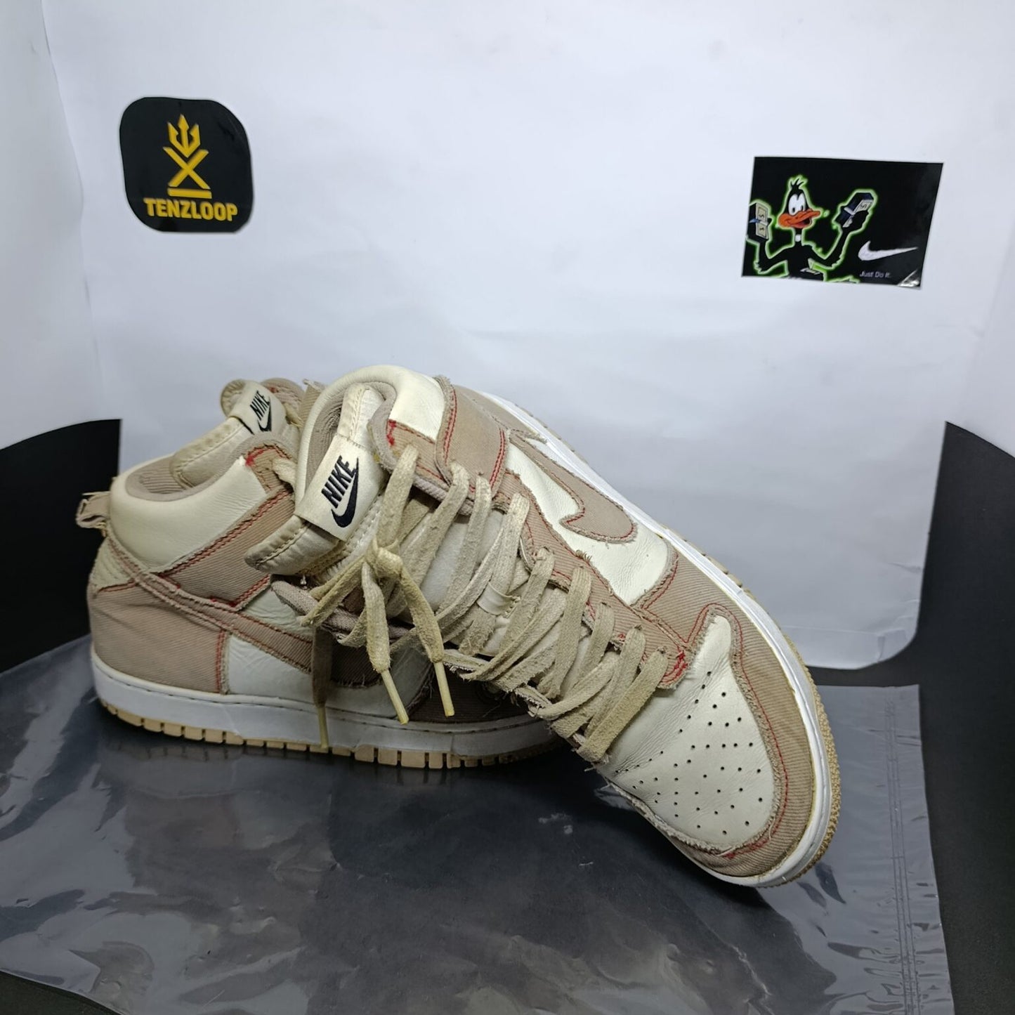 Nike Dunk High Barely Rose ❤️ Size 5 & 6 Pak 🇵🇰