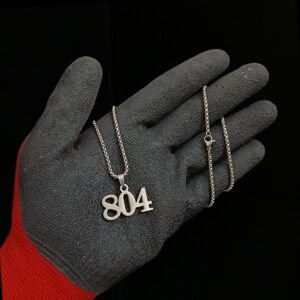 Qaidi Number 804 Pendant