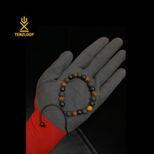 Lava and Tiger stone bracelet